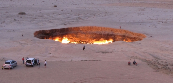 Turkmenistan reduces 50-year fire dubbed ‘Gateway to Hell'