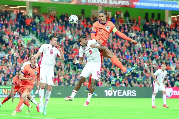 Netherlands thrash Malta, Poland stumble in WC qualifying