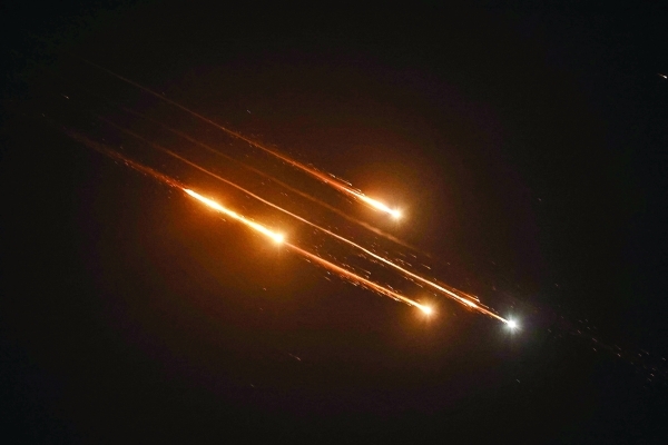 Missiles fired at Israel in response to attacks