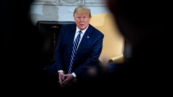 Trump says if Iran attacks, 'full strength' of US military will 'come down'