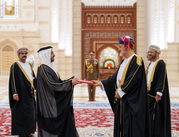 His Majesty the Sultan receives credentials of ambassadors
