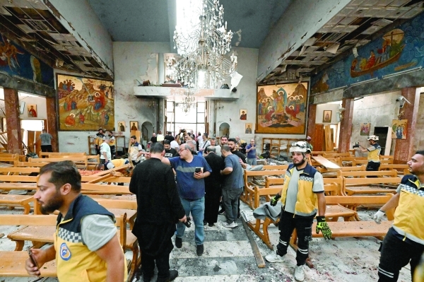 Syria president vows church attackers will face justice