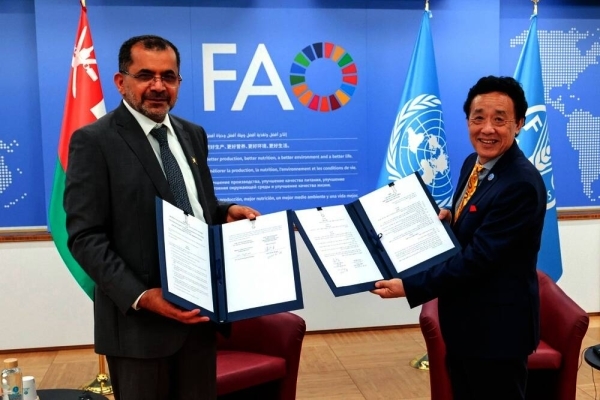 Oman and FAO sign pact to establish office in Muscat