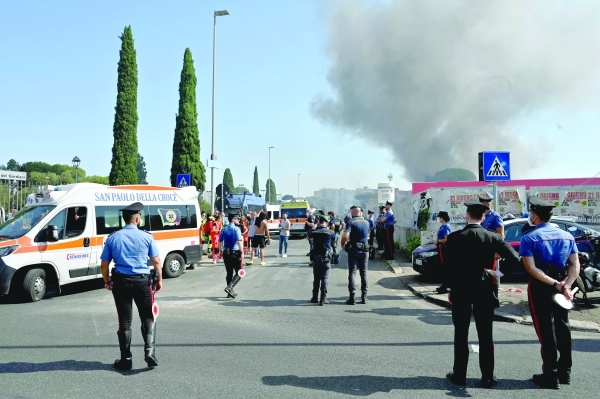 Dozens hurt in fuel station blast heard across Rome