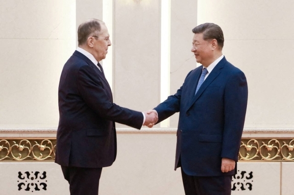 China's Xi vows greater support in Lavrov meeting