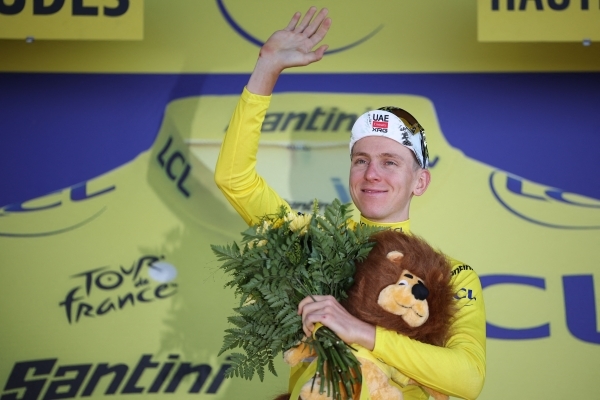 Pogacar wins Tour de France stage13