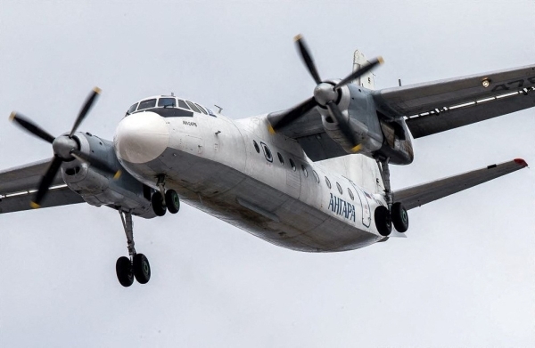 Russian plane crashes in Russia's far east, nearly 50 people on board feared dead