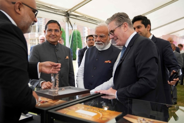 India's Modi and UK PM Starmer ink trade deal