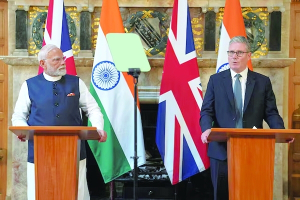 Substantial cut in tariffs in UK-India trade dea