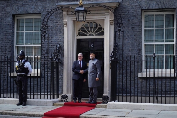 HM the Sultan meets UK Prime Minister