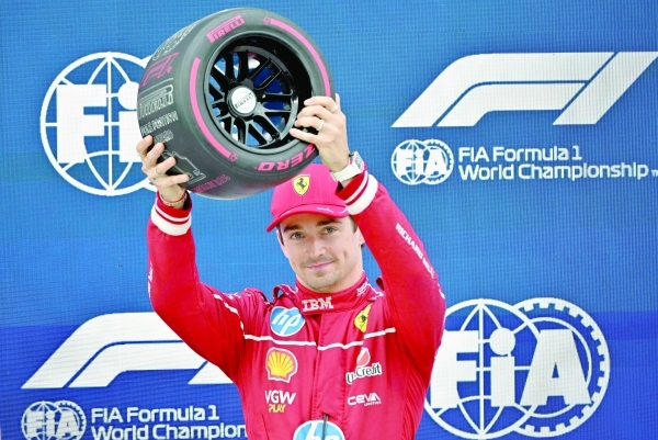 Leclerc puts Ferrari on pole in Hungary