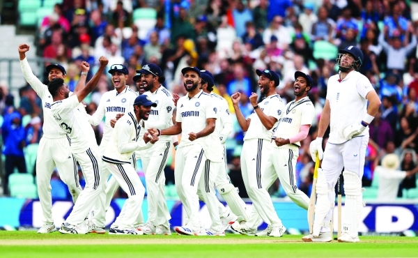 Siraj stars as India beat England by six runs in fifth-Test thriller