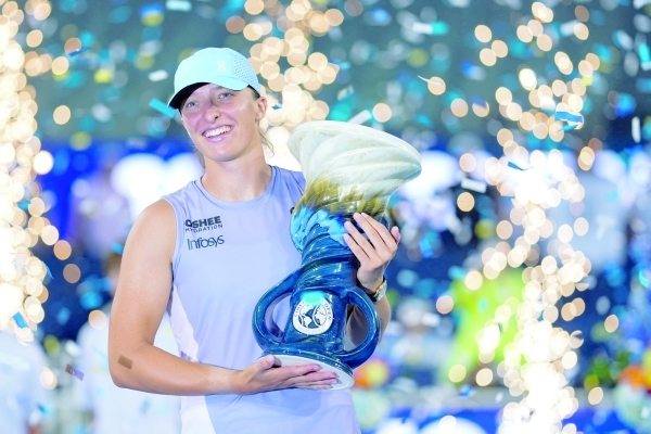 Swiatek beats Paolini to clinch WTA Cincinnati Open title