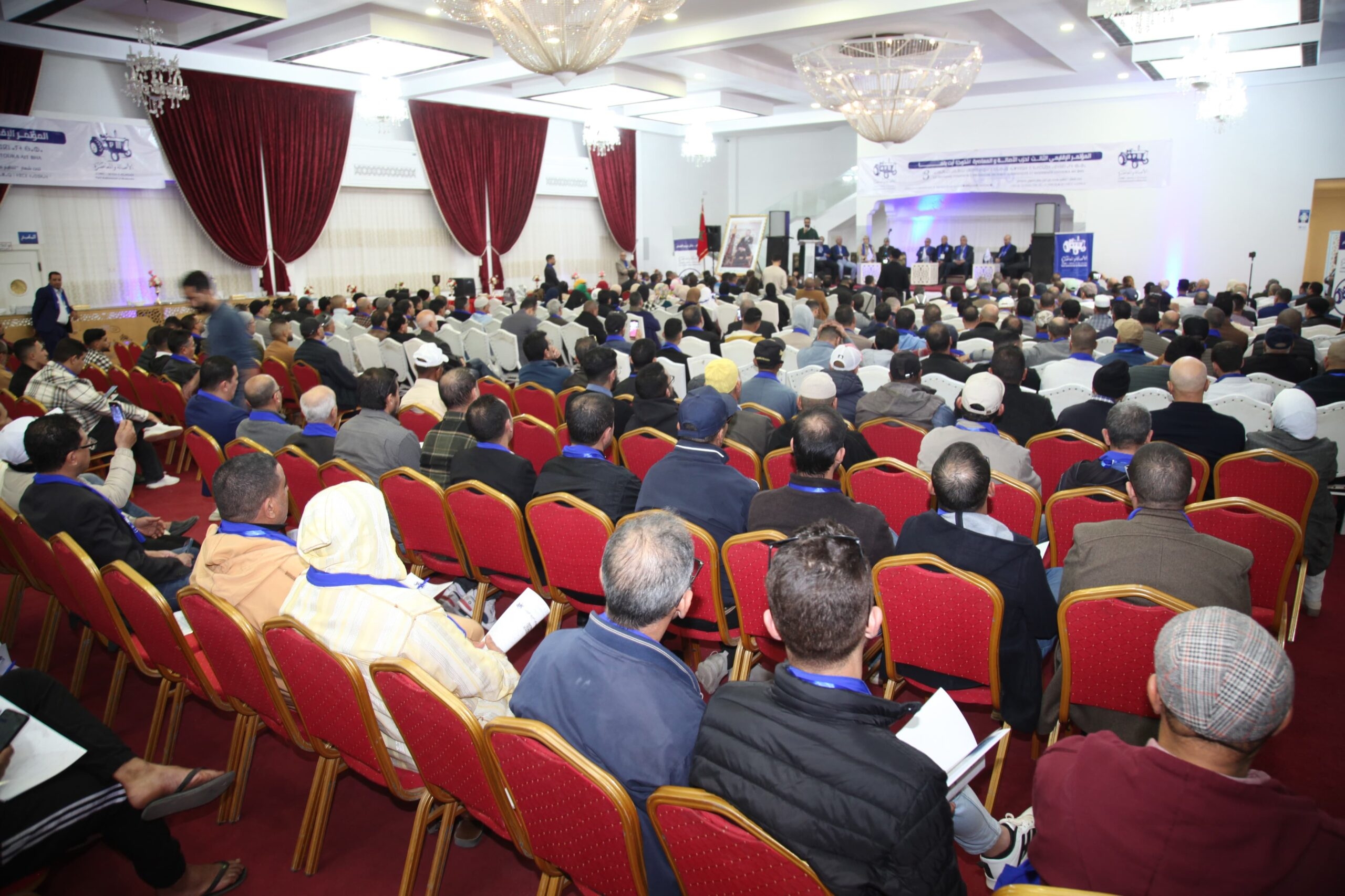جموع مؤتمري إقليم اشتوكة ايت باها ينتخبون أجهزتهم التنظيمية .. الفاريسي واسبري والماسي يستعرضون توجيهات الحزب المستقبلية