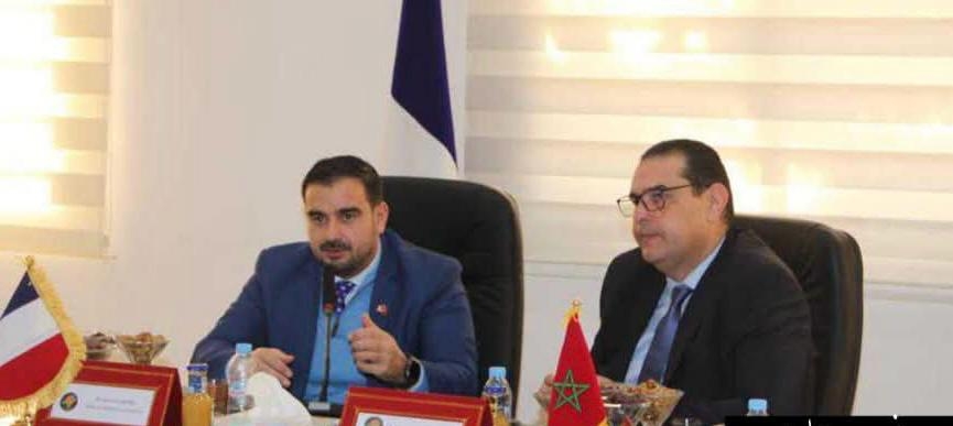 جلول يتباحث مع وفد فرنسي سبل تعزيز التعاون بين المغرب وفرنسا