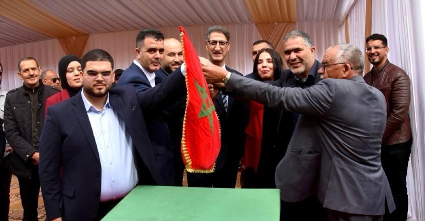 بنشعيب يشرف على إعطاء انطلاقة استكمال أشغال دار الطالبة بجماعة تزاغين