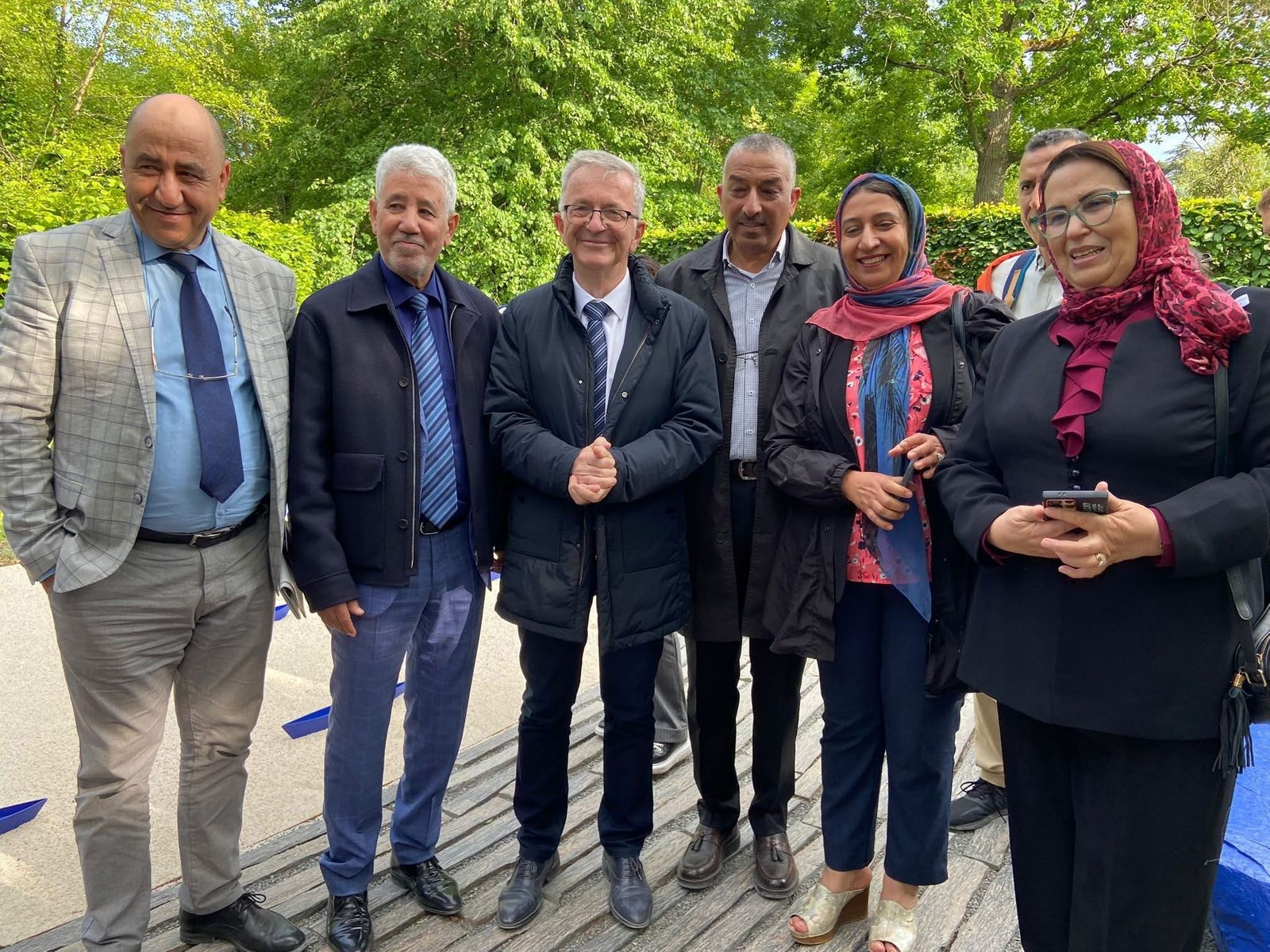 خديجة حجوبي وعبد الحق أبو سالم ضمن وفد مجلس جهة فاس- مكناس لتعزيز الشراكة مع بلديتي بلوا وبيتيفيي بفرنسا