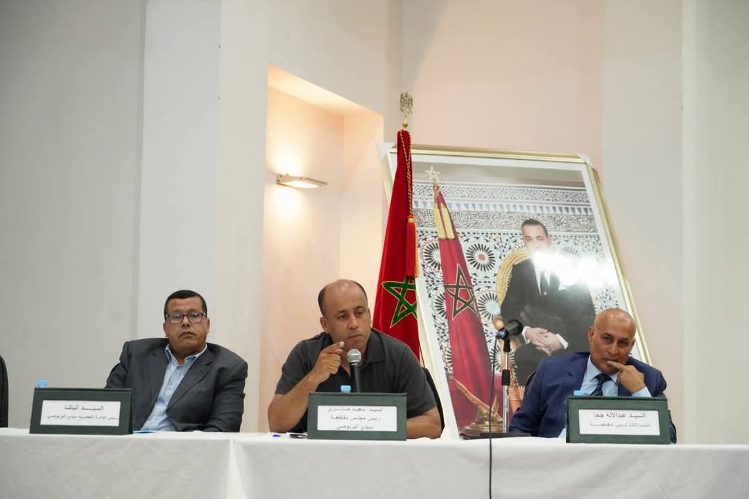 صابري يشدد على أهمية النقط المدرجة في الدورة العادية لمجلس مقاطعة الحي البرنوصي