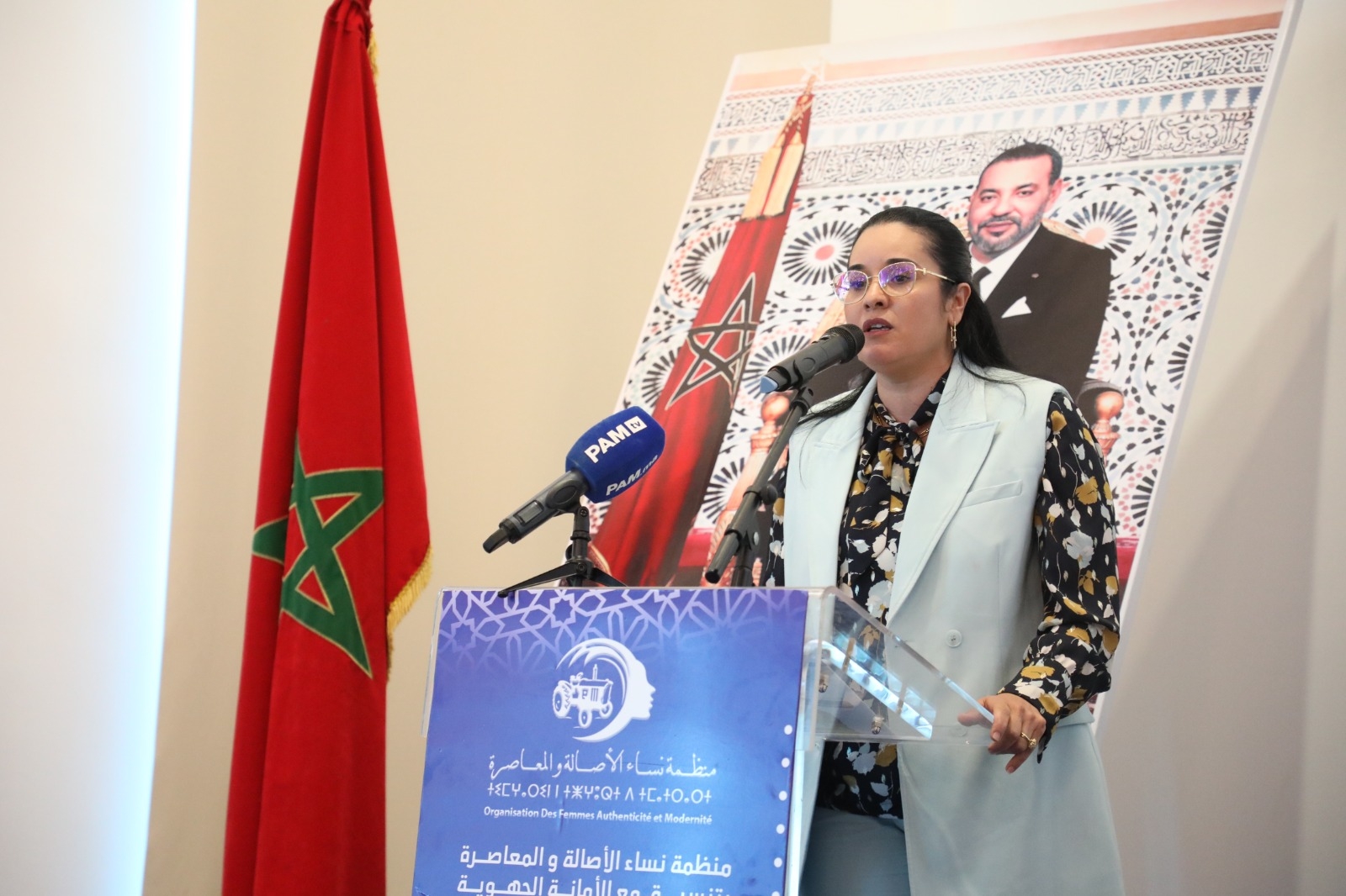 قلوب فيطح توصي نساء جهة الشرق بالتشبث بالتنظيم لصنع التغيير مشددة على أنه الضامن لاستمرارية قوتنا الحزبية