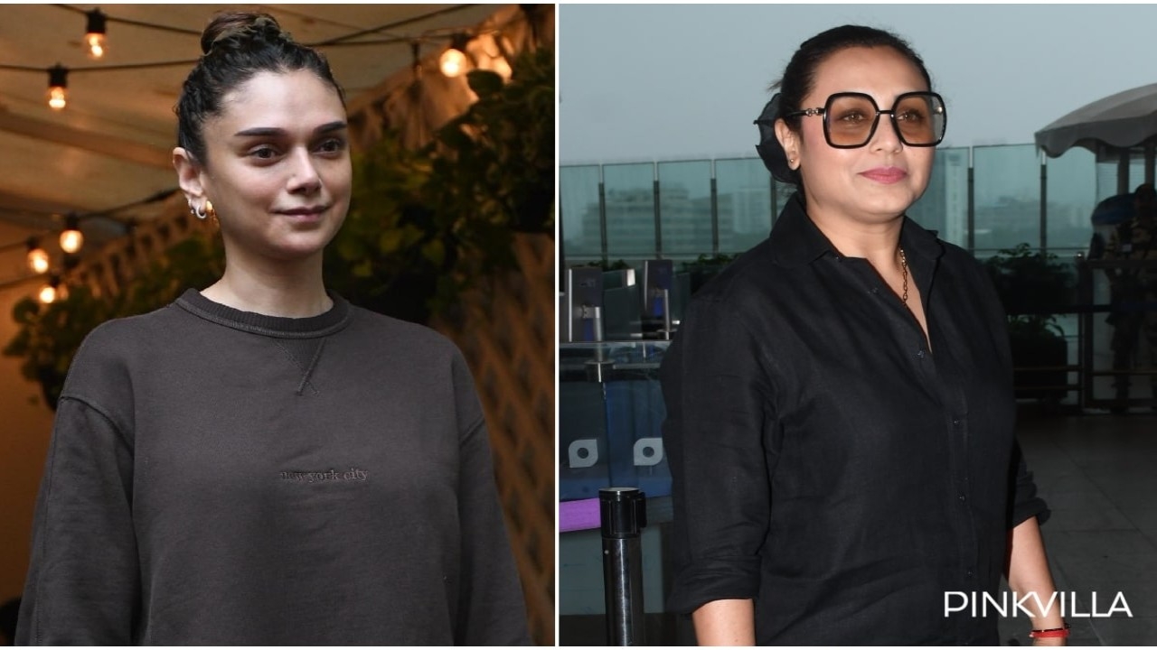 5 Celeb PHOTO Spottings: Rani Mukerji opts for comfort wear at airport, Aditi Rao Hydari makes 1st appearance after Cannes 2025