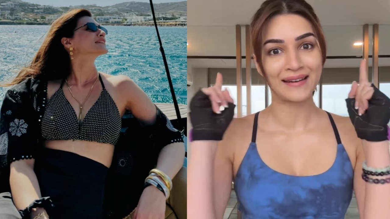 Kriti Sanon's full-body workout routine to stay fit and fabulous
