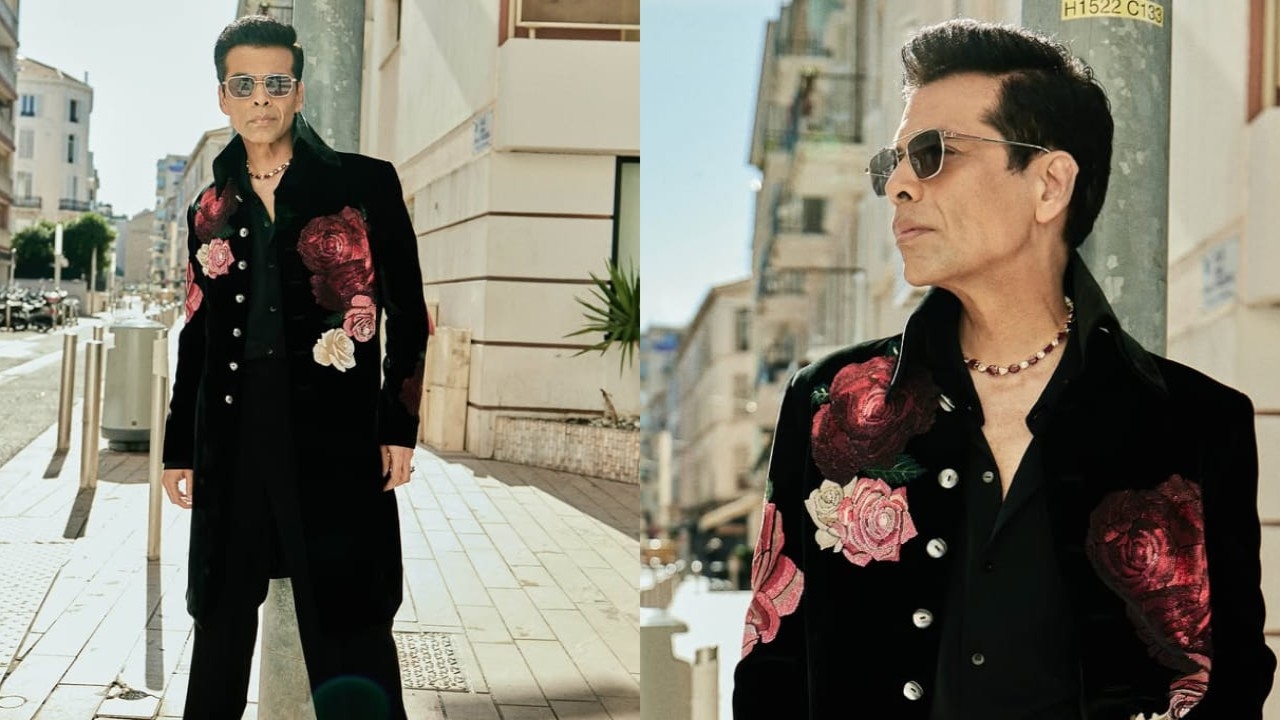 Cannes Film Festival 2025: Karan Johar's Rohit Bal rose outfit took 410 hours to make