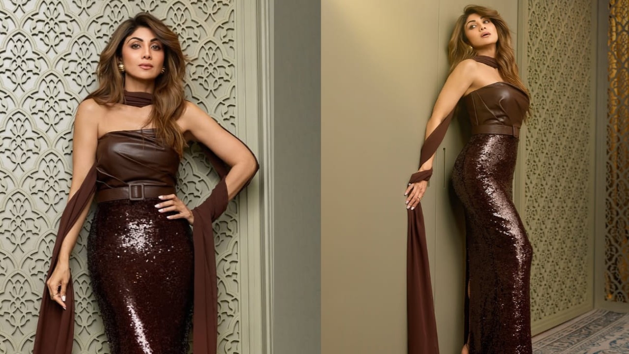 Shilpa Shetty's Rs 1,03,000 HOT chocolate outfit needs to be on every fashionista's radar