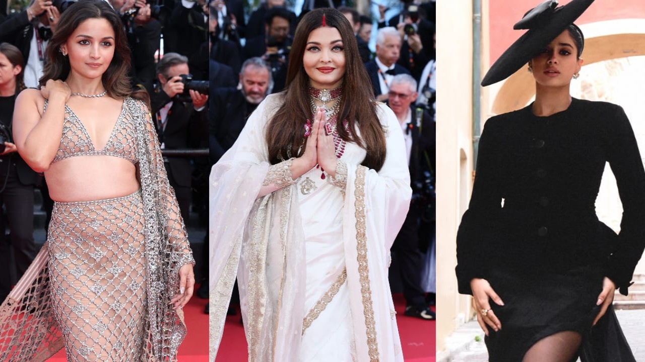 Best-dressed celebs of the week: Aishwarya Rai, Alia Bhatt's Cannes fashion moment to Deepika Padukone's lavish airport look