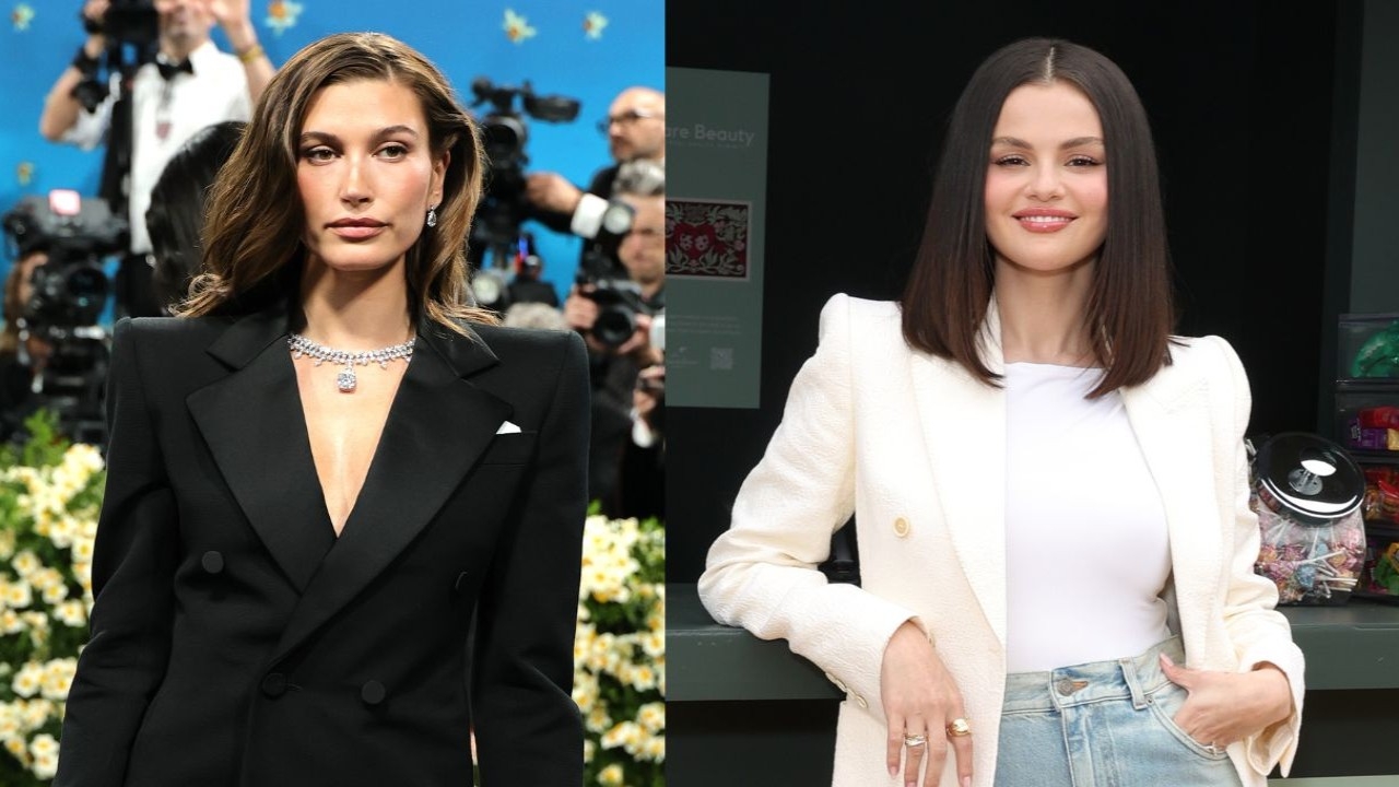 Hailey Bieber Reacts to Claims of 'Stalking' Husband Justin Bieber's Ex-Girlfriend Selena Gomez: 'That Kind of Thing...'