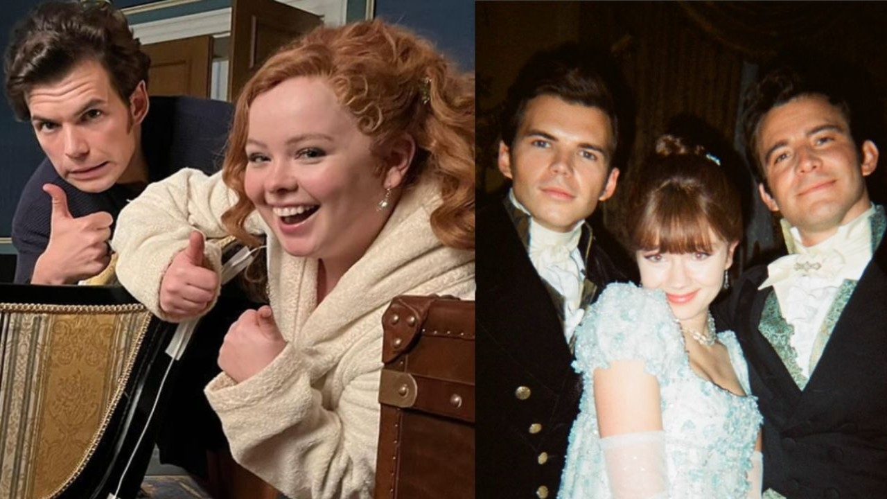 Bridgerton Season 3 BTS Photos Show Nicola Coughlan, Luke Newton, and More Having Fun As Netflix Renews Series Through Season 6