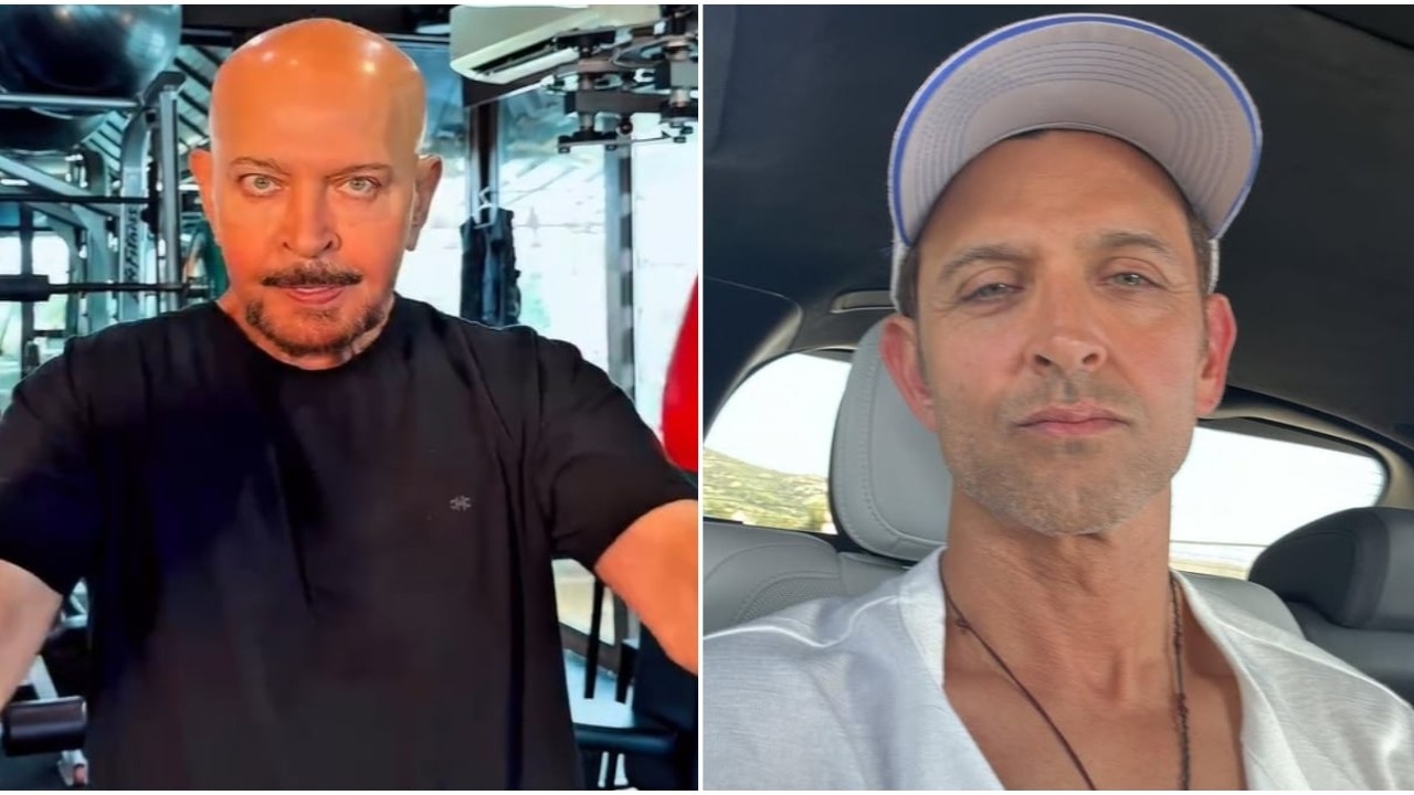 Hrithik Roshan goes ‘Uff damn' watching dad Rakesh Roshan pump iron at 75, Tiger Shroff and others stunned