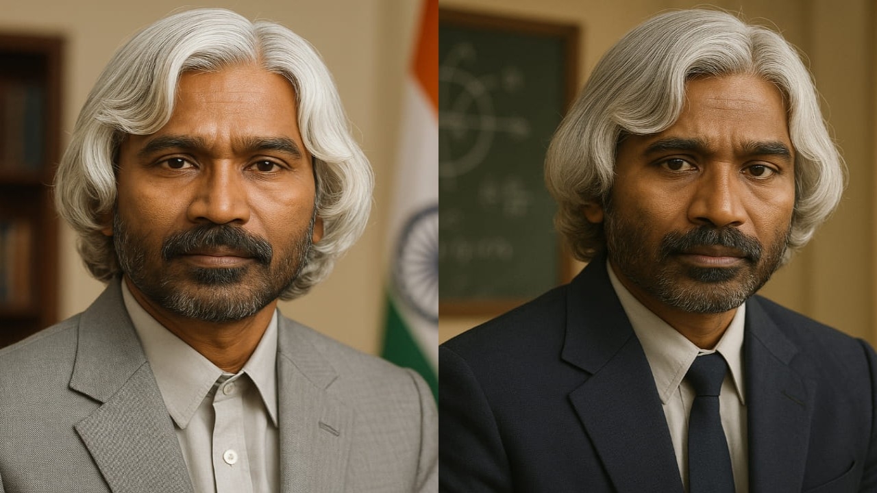 AI reimagines Dhanush as former President of India Dr APJ Abdul Kalam for Om Raut's next film