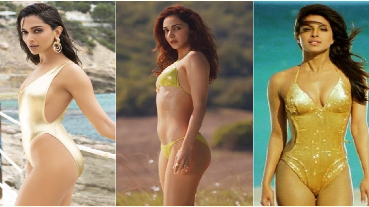POLL RESULT: Fans pick their favorite golden bikini look among Kiara Advani, Priyanka Chopra, Deepika Padukone and the winner is…