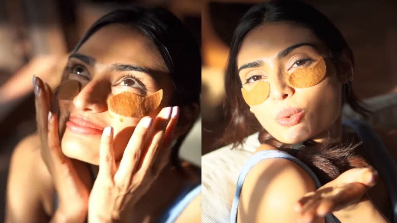 Athiya Shetty's simple DIY coffee eye mask shows gentle love for her skin