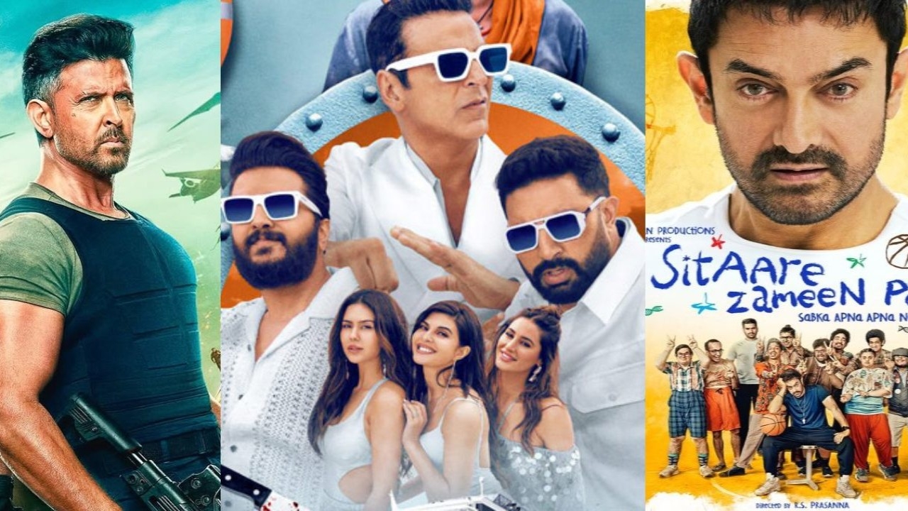 EXCLUSIVE: War 2, Sitaare Zameen Par, Metro In Dino, Saiyaara, and Maa trailers on the big screen with Akshay Kumar's Housefull 5