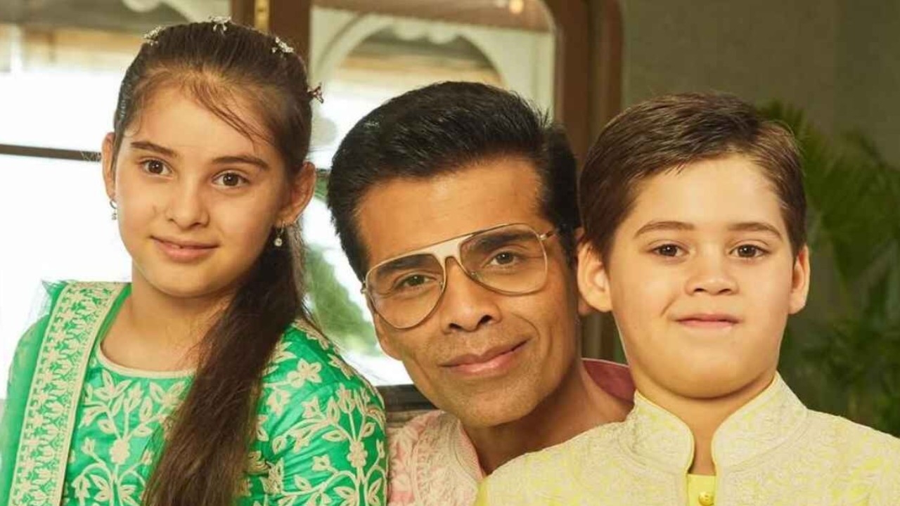 Karan Johar's kids Yash, Roohi reveal what they got him for his birthday, hilariously troll him for his viral habit; Watch