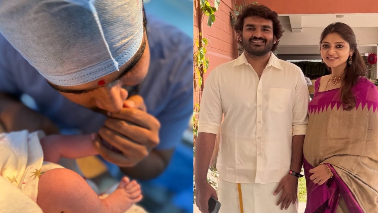 Dilruba star Kiran Abbavaram and wife Rahasya Gorak welcome baby boy, don't miss first glimpse of their newborn