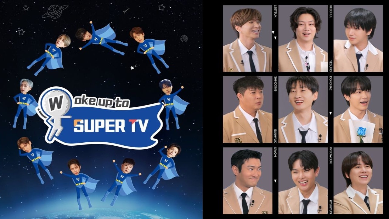 EXCLUSIVE: Super Junior shares BTS of Woke Up to SUPER TV, tricks to staying together after 20 years, and more