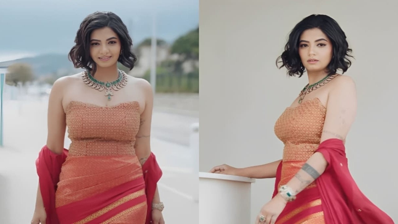 Kannada actress at Cannes Film Festival 2025: Disha Madan wears Kanchivaram saree on red carpet