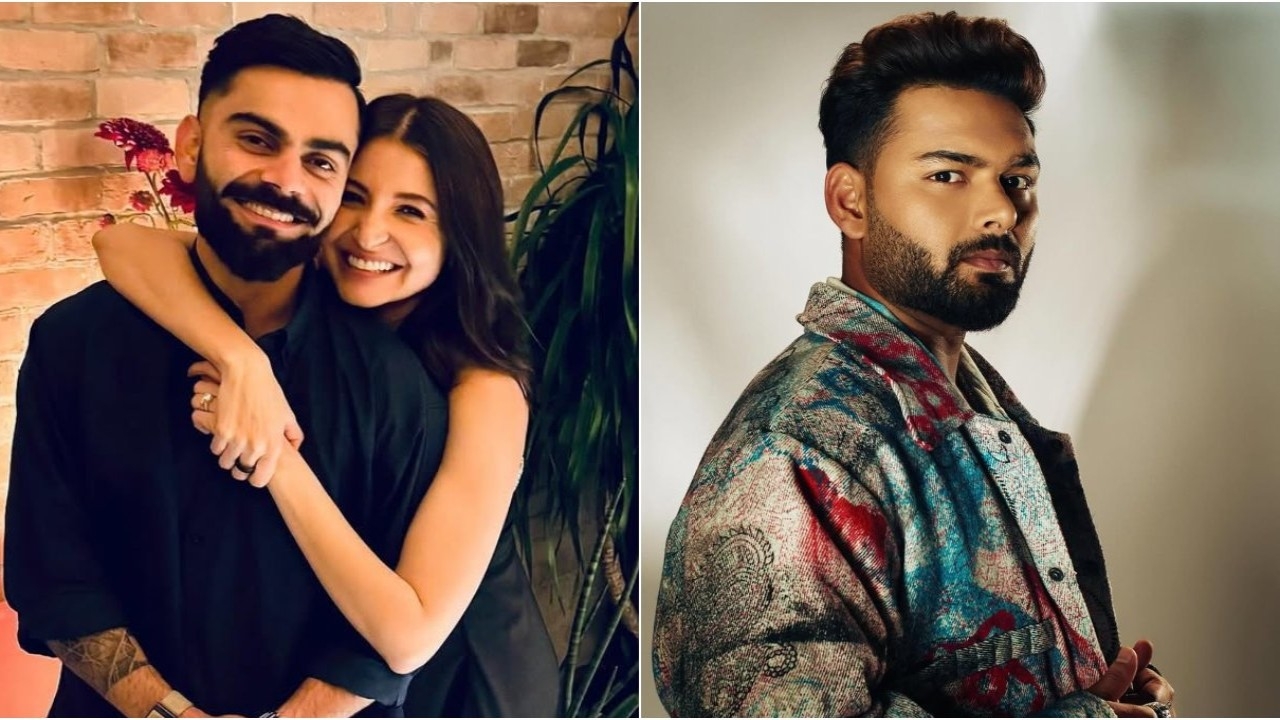 Anushka Sharma's reaction to Rishabh Pant's somersault after striking century against Virat Kohli's RCB goes VIRAL