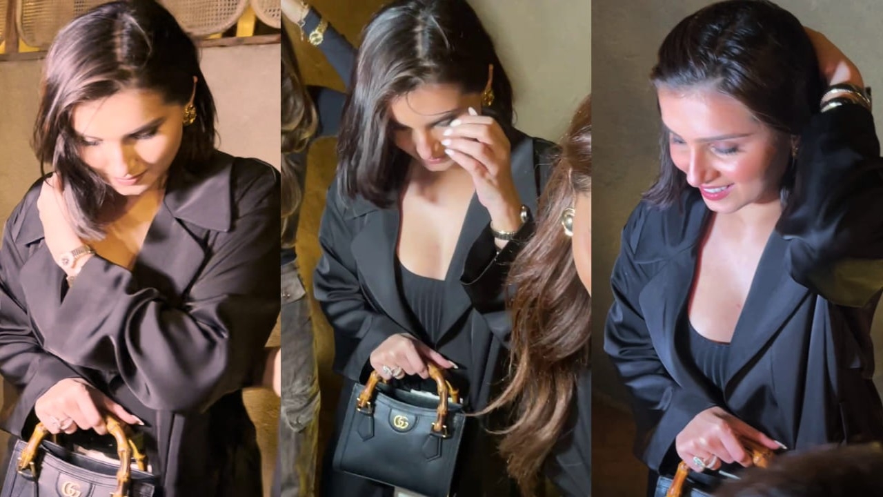 Tara Sutaria carries Rs 2,95,000 Gucci bag with blazer look for dinner date with her girl gang