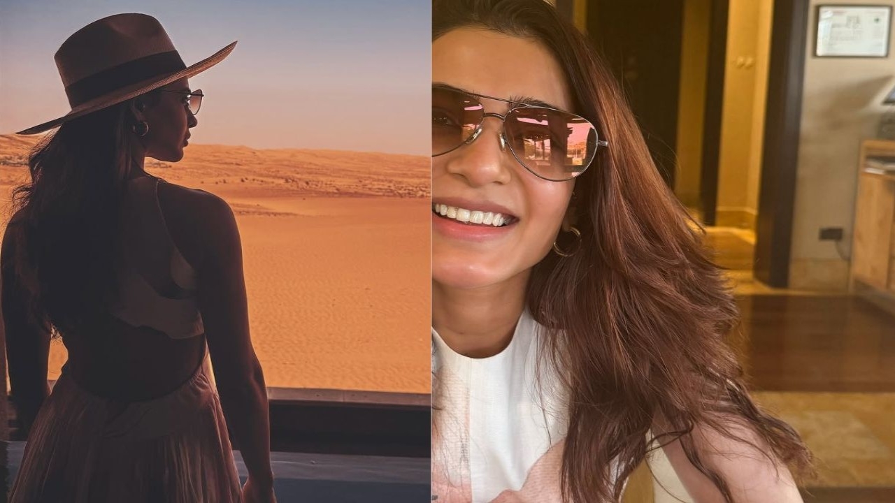Samantha Ruth Prabhu stuns in floral dress on Abu Dhabi trip, fans wonder if Raj Nidimoru took the pic