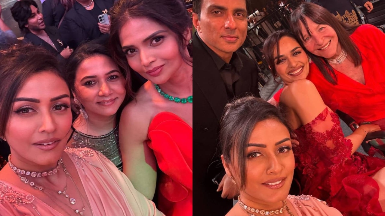 Inside PICS: Namrata Shirodkar joins Sitara and Manushi Chhillar to cheer Opal Suchata Chuangsri's Miss World 2025 win