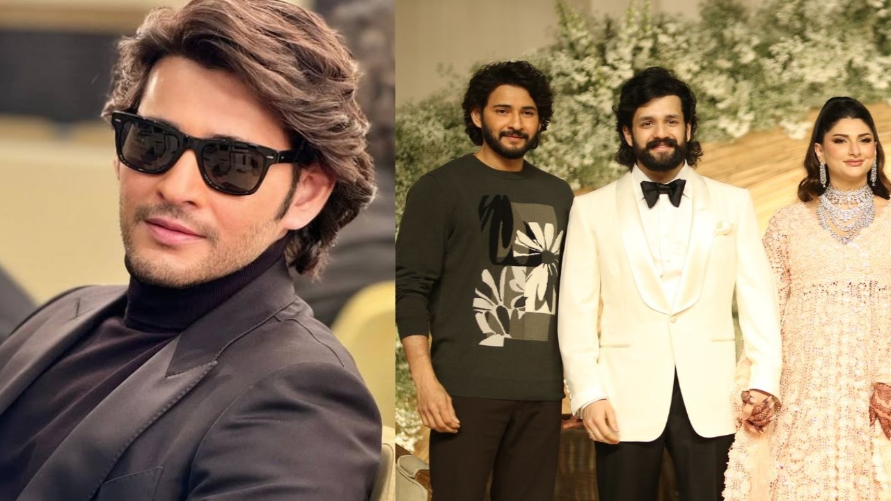 Mahesh Babu wears expensive Rs 1,37,000 sweatshirt to Akhil Akkineni-Zainab Ravdjee's wedding reception