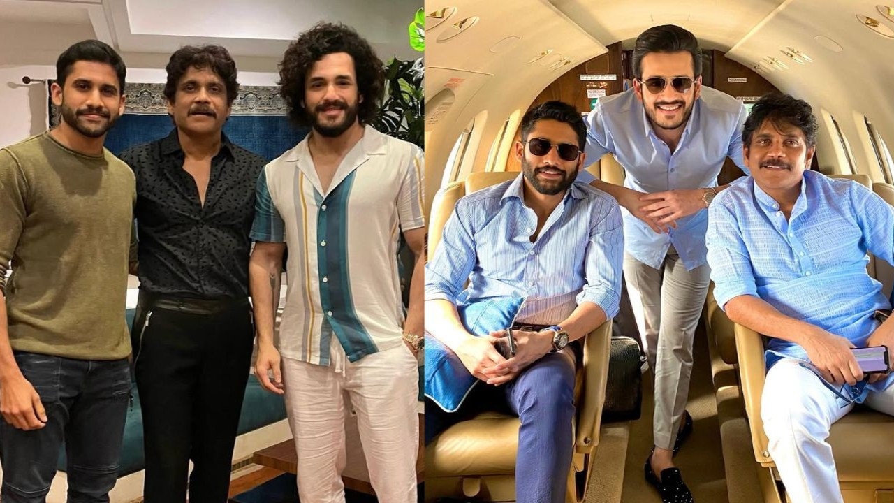 Are Naga Chaitanya and Akhil Akkineni real brothers? Know all about Akkineni clan