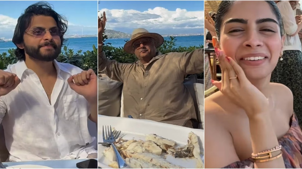 What are Janhvi Kapoor's BF Shikhar Pahariya, dad Boney Kapoor up to in her absence? Their ‘rizz' will make you go LOL like Khushi