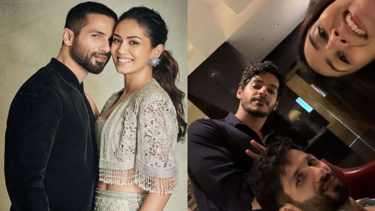 Shahid Kapoor-Mira Kapoor's filmy romance caught in action by Ishaan Khatter and we're obsessed