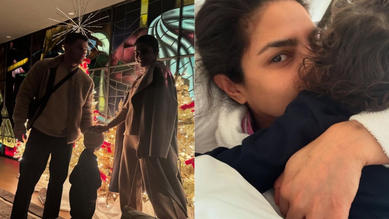 INSIDE Priyanka Chopra's special family diaries ft Nick Jonas and Malti Marie, don't miss their sweet moment