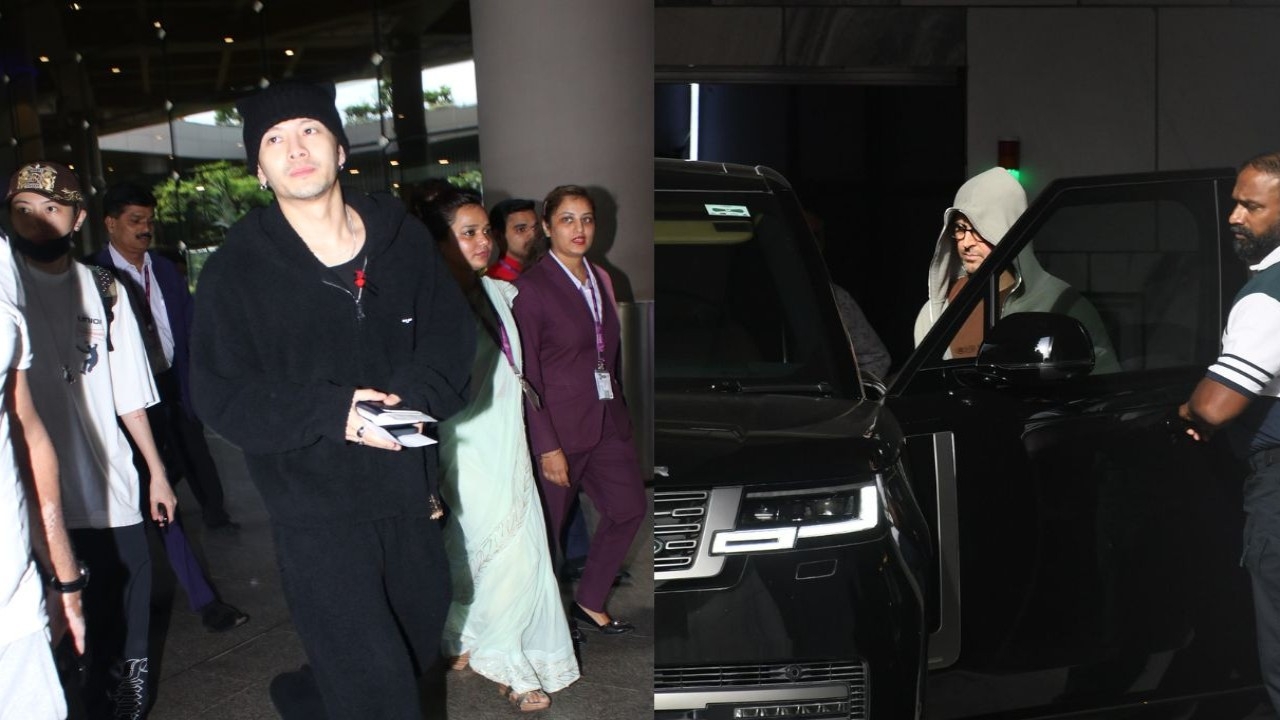 PHOTOS: 8 Celebrity Spottings Of The Day- Korean singer Jackson Wang arrives in India, Hrithik Roshan serves Jaadu vibes