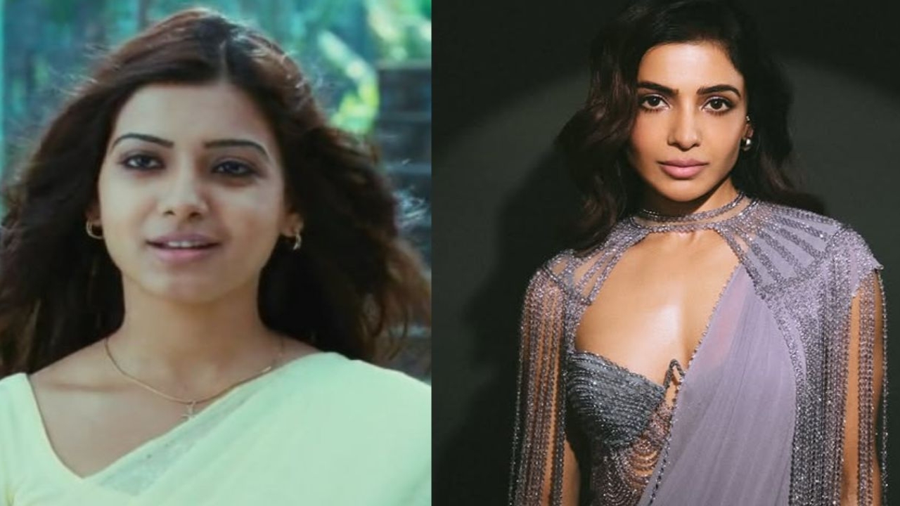 Samantha's Before and After Transformation: First onscreen look in Ye Maaya Chesave to wedding photos with Naga Chaitanya